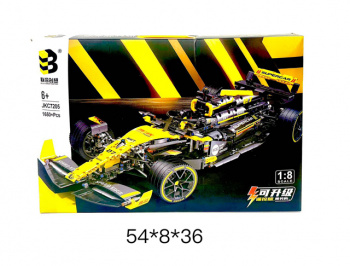 Конструктор арт. 1E-JKC7205 Автомобиль 1650 дет. в кор._