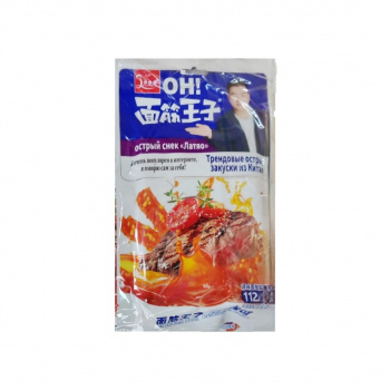 Соевое мясо арт. 760948 Пшеничные ломтики стейк в остром соусе 112 г 10 шт. упаковка синяя#*