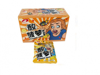 Конфета арт. 101715 Кислая Ананас 22 г 20 шт. в кор.*