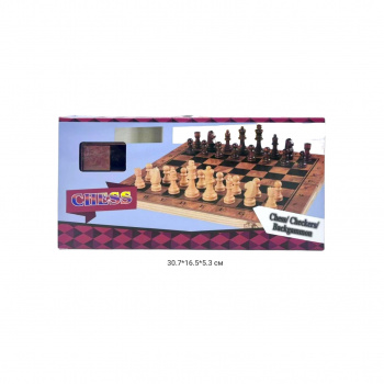 Шахматы арт. S3029 Деревянные в кор._