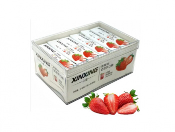 Конфета арт. 802146/802122-4 Жевательная "Клубника" 17 г 30 шт. в кор.*