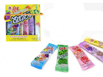 Конфета арт. 506149/506132 Жевательная в глазури 13 г вкусы микс 30 шт. в кор.#*