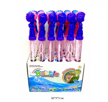 Пузыри мыльные арт. 3829 Девочка цвета микс (24 шт.) шоубокс_