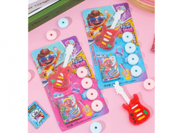 Конфета арт. 835267 Набор "Гитара" 27 г на листе 20 шт. в кор.*