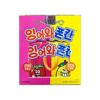 Мармелад арт. 009989 Фруктовый "Яблоко-манго" 25 г 20 шт. в кор.# Мармелад арт. 009989 Фруктовый "Яблоко-манго" 25 г 20 шт. в кор.#