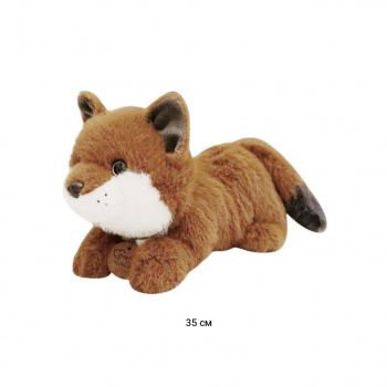 им Лиса арт. 07484-209 Коричневая с белым лежит 35 см в пак. им Лиса арт. 07484-209 Коричневая с белым лежит 35 см в пак.