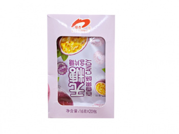 Конфета арт. 102057 Карамель без сахара Мятная маракуйя 16 г 20 шт. в кор.*