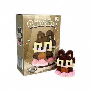 Конструктор арт. M103-802 Микро Бела коричневая 119 дет. в кор. Конструктор арт. M103-802 Микро Бела коричневая 119 дет. в кор.