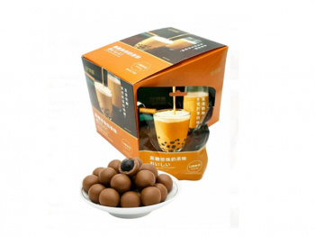 Конфета арт. 672331/672317 Жевательные шарики карамельный Бабл-ти 21 г 20 шт. в кор.*