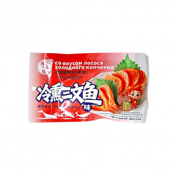 Соевое мясо арт. 430352 Пшеничный Лосось холодного копчения 30 шт. упаковка'