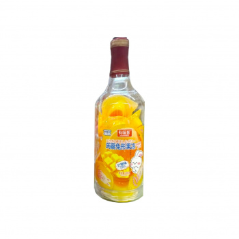 Желе арт. 390550-2 Манговое в мини-капсулах "Зайка" 300 г в бутылке*