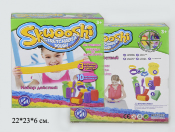 Пластилин арт. 7221 Skwooshi 4 цвета в кор._~ Пластилин арт. 7221 Skwooshi 4 цвета в кор._~