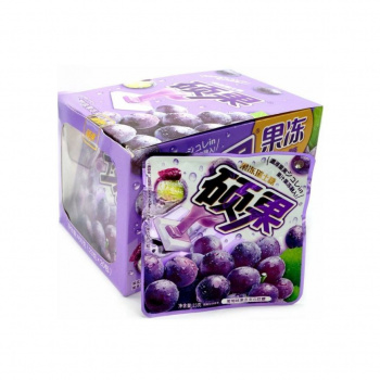 Конфета арт. 567631/ Жевательная с начинкой "Виноград" 23 г 20 шт. в кор.*