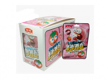 Конфета арт. 851463/851418-1 "Клубника" кислая 24 г 20 шт. упаковка#,'