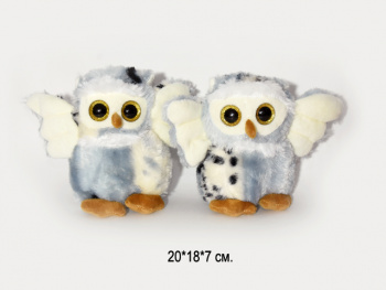 им Сова арт. 10506-1-209 Голубая пятнистая 18 см в пак. им Сова арт. 10506-1-209 Голубая пятнистая 18 см в пак.