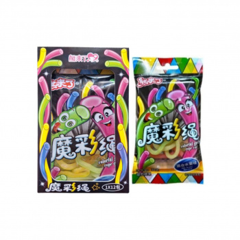 Мармелад арт. 004649 Фруктовый "Змейки" 30 г 12 шт. в кор.,