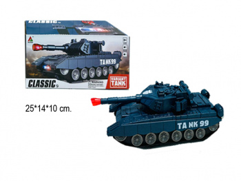 Танк арт. FS238-13A На батар. свет, звук в кор.•_