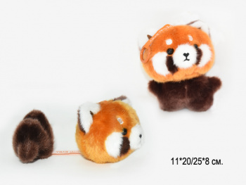 им Панда арт. 209299 Красная Брелок раздвижной на магните 11*20 см в пак. 