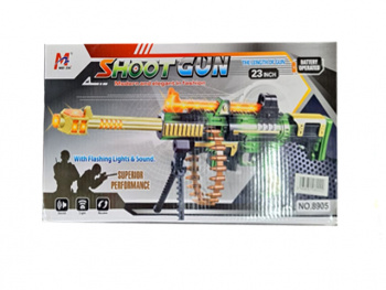 Оружие арт. 8905 Автомат на батар. свет, звук в кор.=