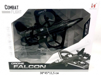 Квадрокоптер на р/у арт. LH-X66WF Самолет-дрон в кор._/12 шт./