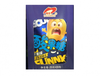 Конфета арт. 102118 Кислая "Манго" 20 г 20 шт. в кор.*