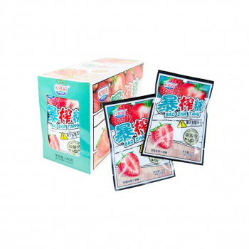 Конфета арт. 640176-4 Фруктовая "Клубника" 20 г 20 шт. в кор./;