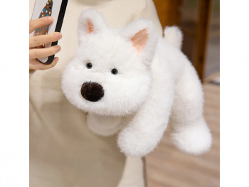 им Собака арт. YE250910-3-3 Белая лежит в пак.)