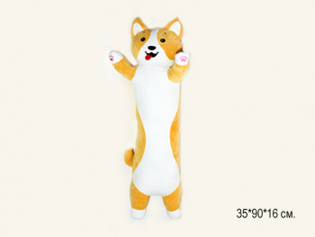 им Обнимашка арт. 15730-209 Собака Корги красный язык 70 см в пак. им Обнимашка арт. 15730-209 Собака Корги красный язык 70 см в пак.