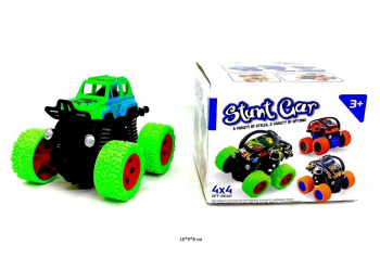 Машина инерц. арт. 727-1 Вездеход Перевертыш цвета микс в кор._