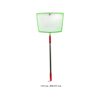 Сачок арт. 23410 Квадратный с телескопической ручкой Цвета микс в пак._