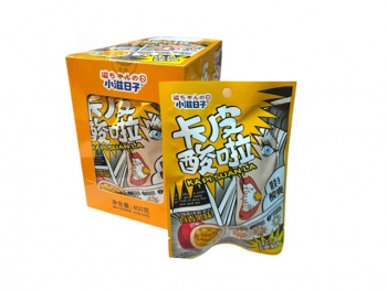 Конфета арт. 640138-4 Кислая Маракуйя 20 г 20 шт. в оранжевой кор.;/