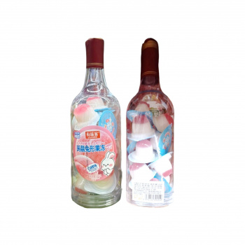 Желе арт. 390550-3 Персиковое в мини-капсулах "Зайка" 300 г в бутылке*