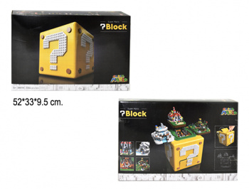 Конструктор арт. SY-88019 Блок Марио 2064 дет. 12 шт. в кор._