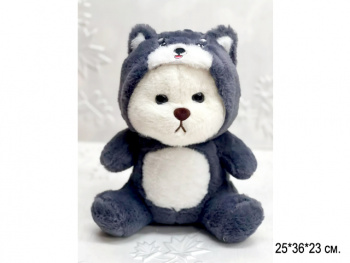 им Медведь арт. 18816-209 Сидит в костюме хаски 36 см в пак. им Медведь арт. 18816-209 Сидит в костюме хаски 36 см в пак.