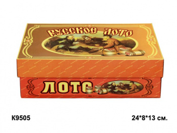 Лото Русское арт. 9505 Игра в кор._ Лото Русское арт. 9505 Игра в кор._