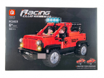 Конструктор арт. FC1623 Автомобиль 311 дет. в кор.~/48 шт./