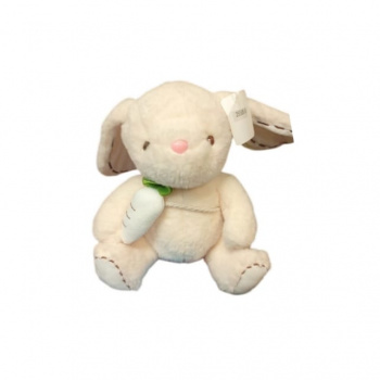 им Зайка арт. YE25508-5-1 Бежевый с морковкой 20 см в пак.)