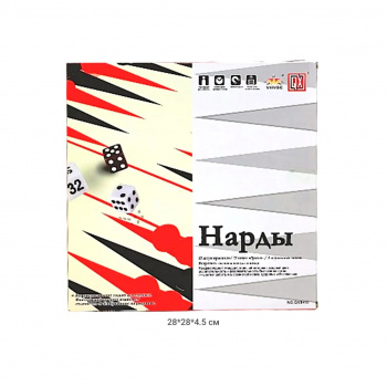 Нарды арт. QX8410 Магнитные в кор._