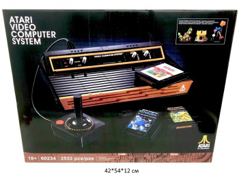 Конструктор арт. TK60234 Домашняя компьютерная система Atari 2532 дет. в кор._/8 шт./