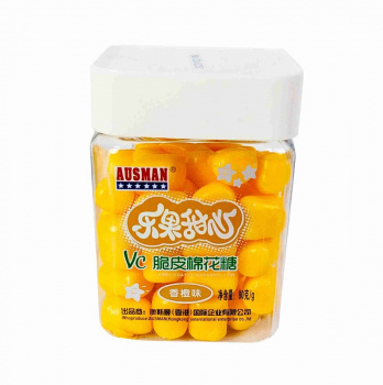 Маршмеллоу арт. 900596/240943-3 Апельсин 80 г в банке 1 шт.'