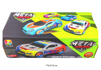 Машина на батар. арт. YBJ-3359A Гонка свет, звук в кор._