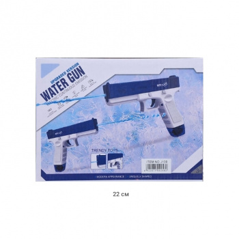 Водное оружие арт. J100 На батар. 22 см цвета микс в кор.=