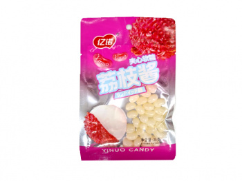 Конфета арт. 224738 Жевательные бобы "Личи" 35 г 20 шт. упаковка;