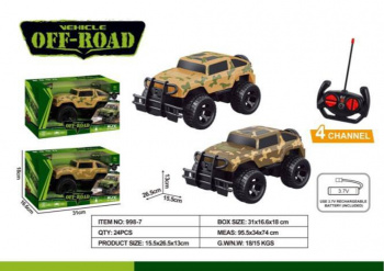 Машина на р/у арт. 998-7 Джип в кор. 31*16,6*18)