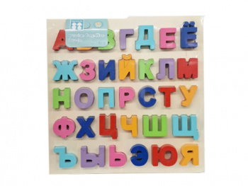 Деревянная игрушка арт. 9916/BLLN3393 Русский алфавит в пленке= Деревянная игрушка арт. 9916/BLLN3393 Русский алфавит в пленке=