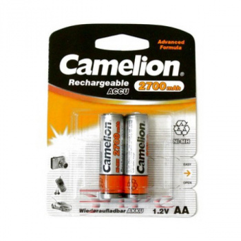 кв_Аккумулятор Camelion R6/AA 2700mAh Ni-Mh BL2 (24/384) [NH-AA2700BP2] 25465