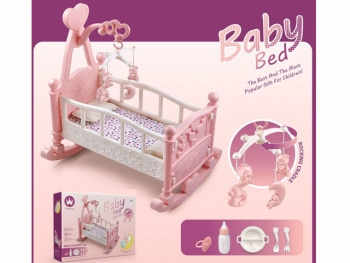 Кроватка для кукол арт. W6907B" В коробке 53,5*11*39,5