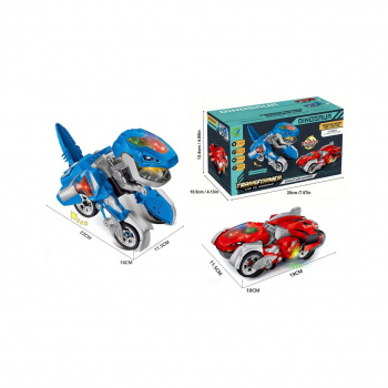 Трансформер арт. Y333-92 Машина-динозавр на батар. свет, звук в кор. 46,5*4,5*22,5