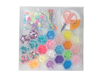 Набор для плетения арт. YY26X-3 Бусины, бисер в кор.=